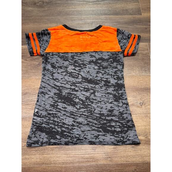 Baltimore Orioles Women's / Juniors Sheer Shirt - Size Large Black & Orange - Picture 6 of 6
